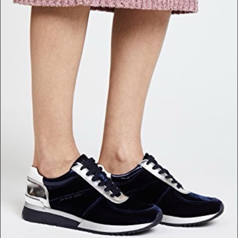 Michael Kors- Allie Trainer (velvet)